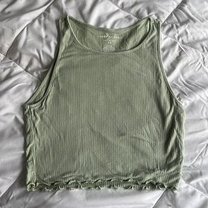 American Eagle Green Tank Top